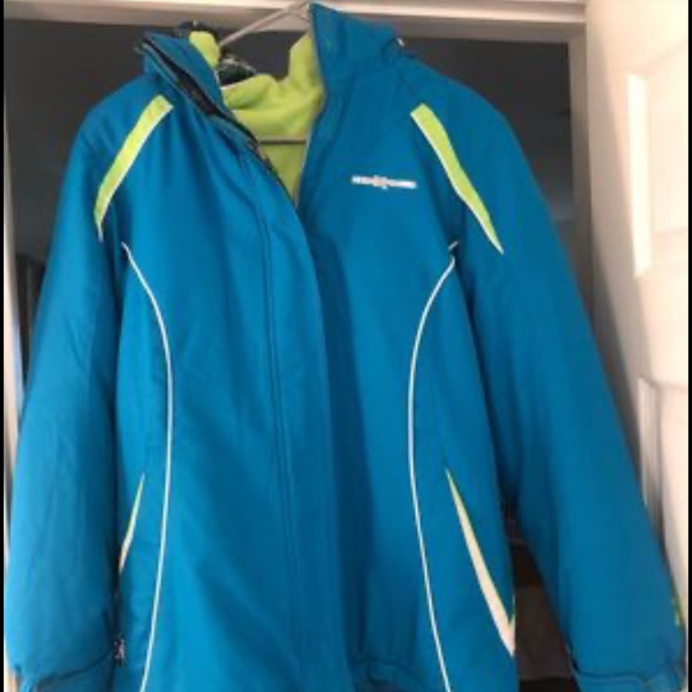 Girls winter coat/jacket combo. Like new